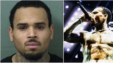 Chris Brown a fost arestat! Politistii l-au asteptat chiar pe scena unui concert. Fostul iubit al Rihannei e acuzat ca ar fi...