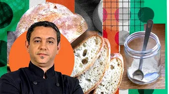 Sorin Bontea, reţeta secretă de pâine cu doar un gram de drojdie. Celebrul bucătar îţi explică ce trebuie să faci pas cu pas