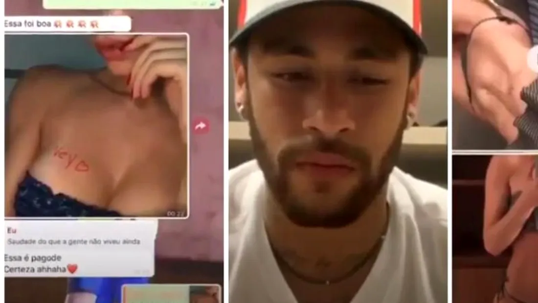 Fotbalistul Neymar e acuzat de viol! A facut publice fotografiile sexy si discutia cu tanara care il acuza!