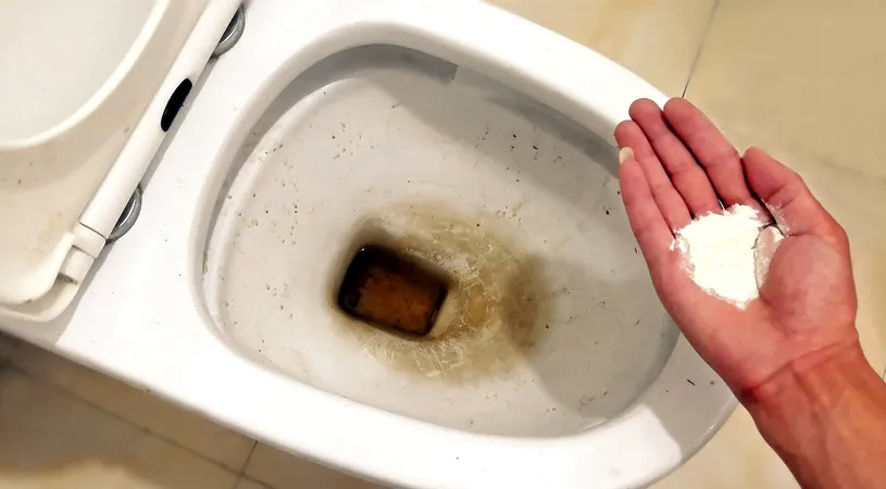 Cum să îndepărtați petele maro și depunerile de calcar din toaletă. Ai nevoie de 1 singur ingredient