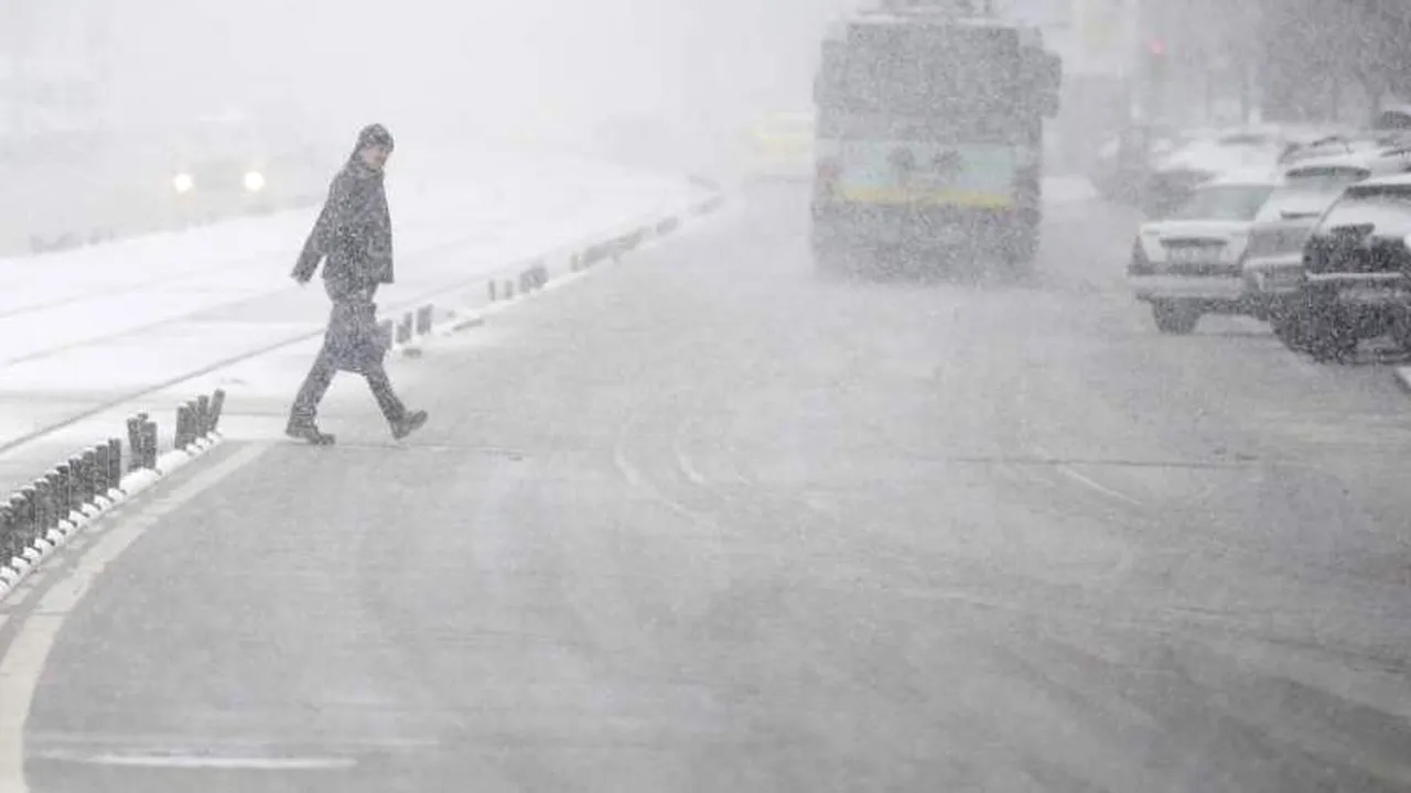 Anunt dat de meteorologi iarna se intoarce 