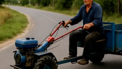Mulți români riscă AMENZI uriașe pentru că NU știu acest lucru despre motocultoare!