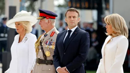 Camilla a lui Charles, gest bizar la adresa lui Brigitte Macron. Prima doamnă a Franței a întârziat 20 de minute
