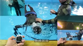 Cate minute isi poate tine un om respiratia sub apa? 3, 5, 10?! Tipul asta a stabilit recordul mondial, a rezistat fara sa respire 24 de minute si 3 secunde VIDEO