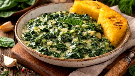 Rețea de post cu spanac. Preparatul simplu, sănătos și perfect pentru zilele de post