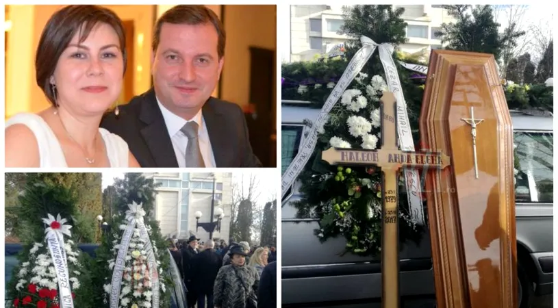 Durere de nedescris la inmormantarea sotilor Maleon! Anda si Bogdan au fost condusi pe ultimul drum de familie si prieteni