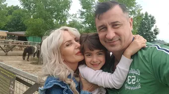 Daniela Gyorfi, sarbatori fara fiica ei. Maria a plans cu lacrimi amare. Unde a fost mama ei