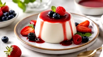 Rețeta clasică de panna cotta. Desertul italian fin și cremos pe care îl poți pregăti cu doar câteva ingrediente