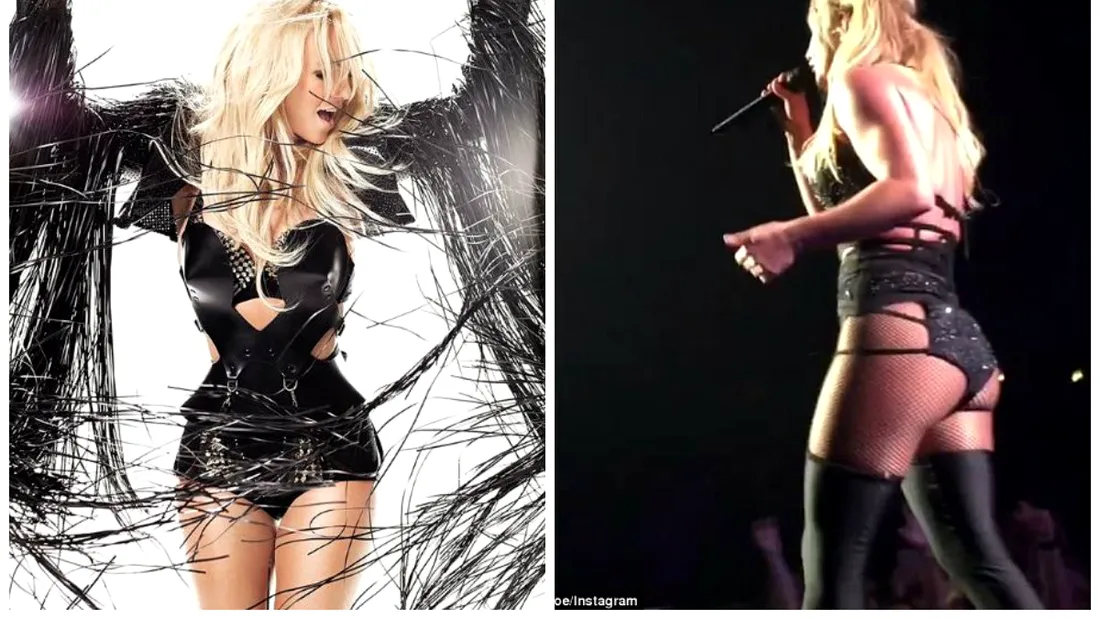 Britney Spears, sexy pe scena! Artista de 35 de ani arata din ce in ce mai bine