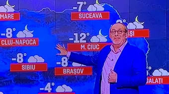 Busu a revenit la meteo dupa infarct! Primele imagini cu prezentatorul vizibil slabit si parca putin mai imbatranit decat de obicei!