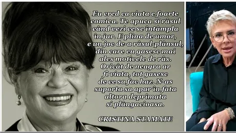 Teo Trandafir, marturisire socanta: Cristina Stamate nu mai voia sa mai traiasca de mult. Se pare ca i se...