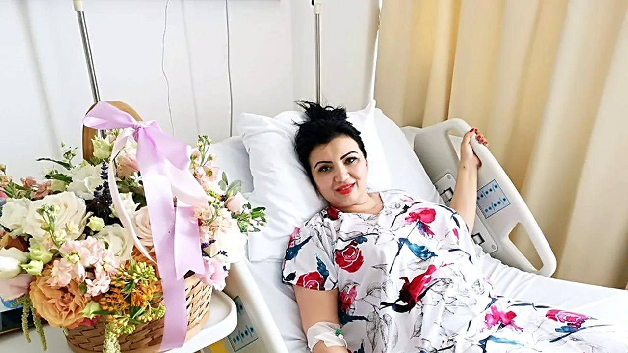 Cum se simte Adriana Bahmuteanu dupa operatie. A fentat moartea cu doua zile VIDEO 