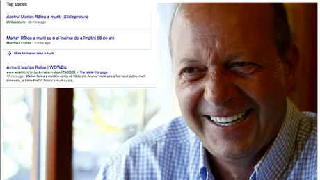 Marian Ralea, declaratii dupa ce a aflat de 'moartea' sa! Ce spune Magicianul: M-au sunat si...