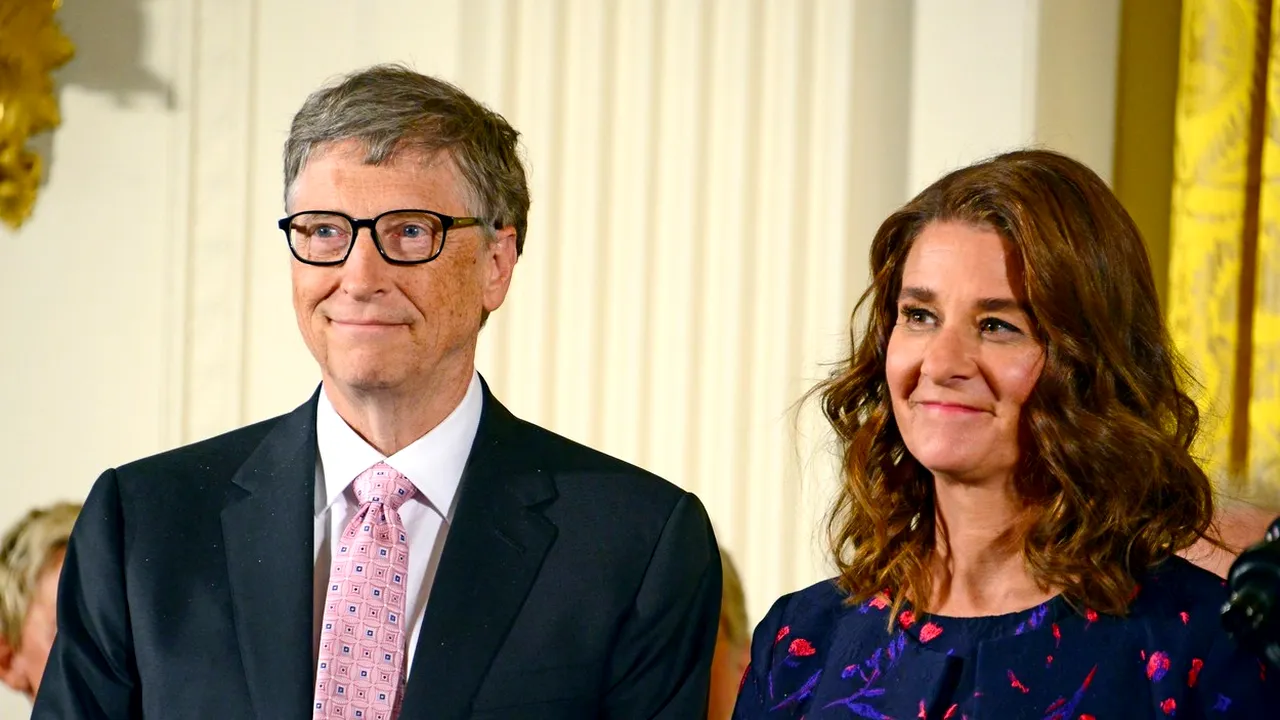Bill and Melinda Gates 