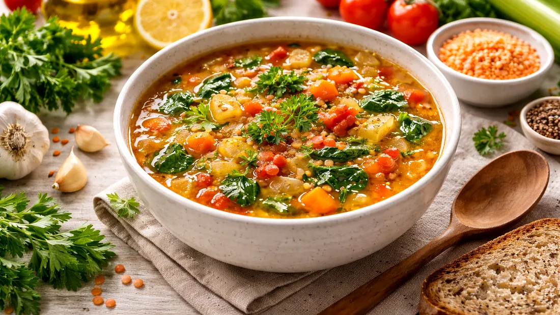 Cea mai bună ciorbă pentru sănătatea inimii: rețeta simplă recomandată de nutriționiști