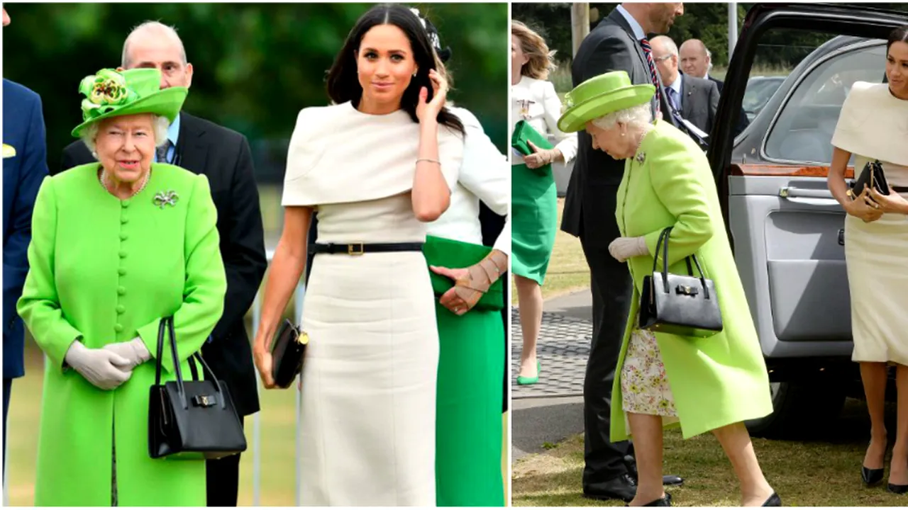 Gafa de proportii facuta de Meghan Markle 