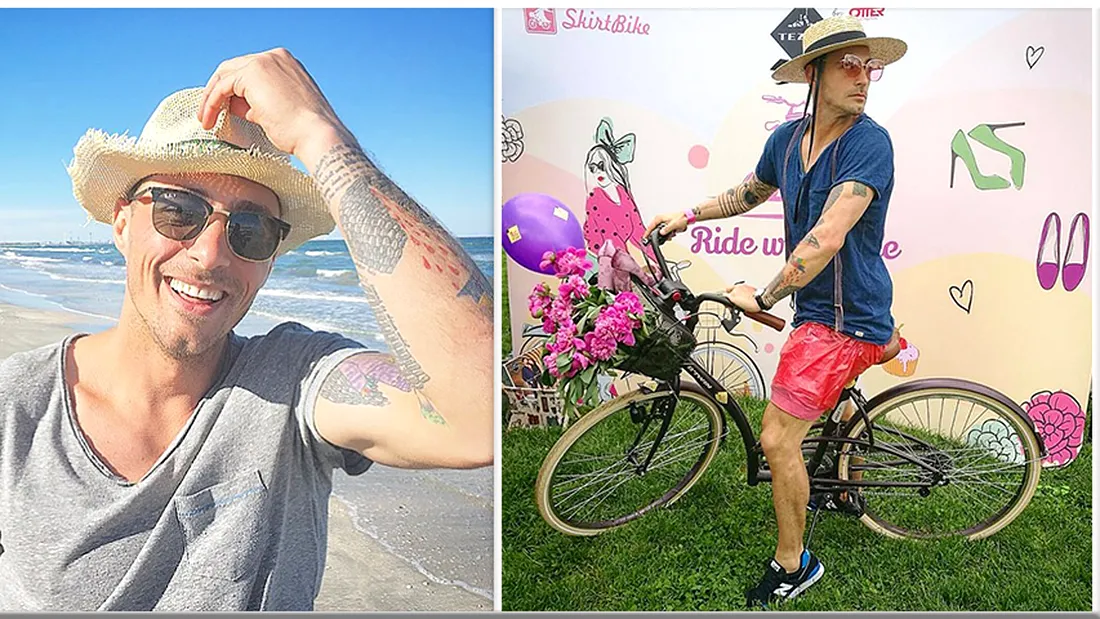 Burlacul Drăghia se pregătește intens de rolul de tătic