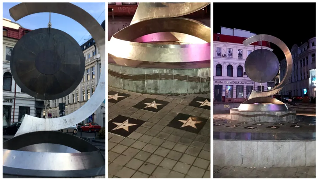 Ce a aparut in Ajunul Craciunului langa monumentul ''Gongul Thaliei'', din Capitala! Oamenii si-au facut imediat cruce