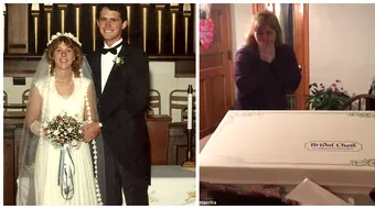 Si-a recuperat rochia de mireasa la 32 de ani de la fericitul eveniment! Insa modul in care a gasit-o i-a lasat masca pe toti. Ce se intamplase cu ea