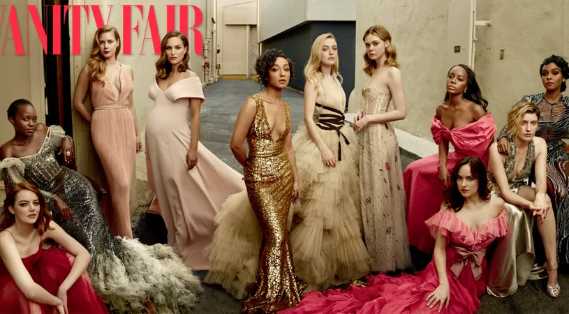 Natalie Portman, Amy Adams, Lupita Nyong'o si Emma Stone - cateva din vedetele de la Hollywood care s-au alaturat pentru un pictorial cu greutate!