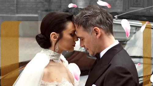 Răzvan Simion și iubita lui, Daliana, s-au căsătorit! Primele imagini de la nuntă