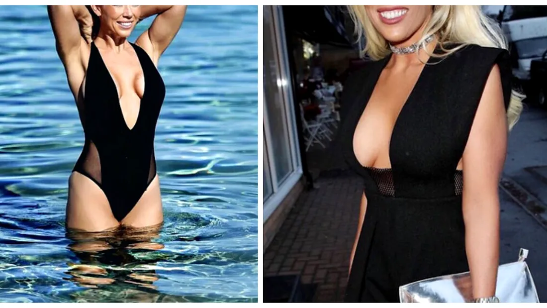 Pe contul de socializare e super-model, in realitate e plina de grasime! Cum arata in costum de baie?