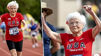 Cea mai varstnica atleta din intreaga lume! Are 103 ani si inca participa in competitii. Care e secretul ei VIDEO