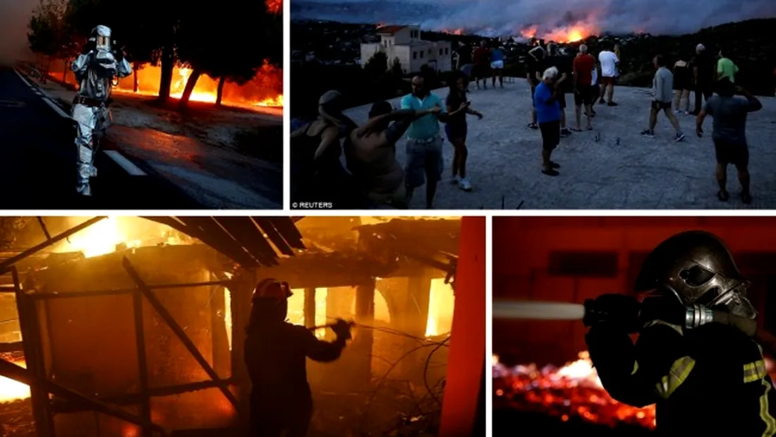 Incendiile din Atena au facut 74 de victime. Ce se intampla acum in Grecia