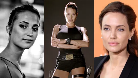 Angelina Jolie a fost inlocuita in franciza 'Tomb Raider' cu Alicia Vikander. Cat de sexy este noua 'Lara Croft'