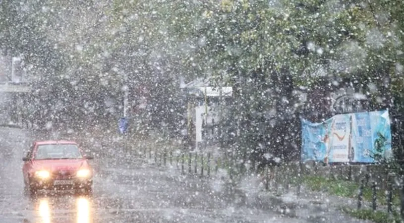 Vine ciclonul polar! Vezi cand o sa ninga in Romania
