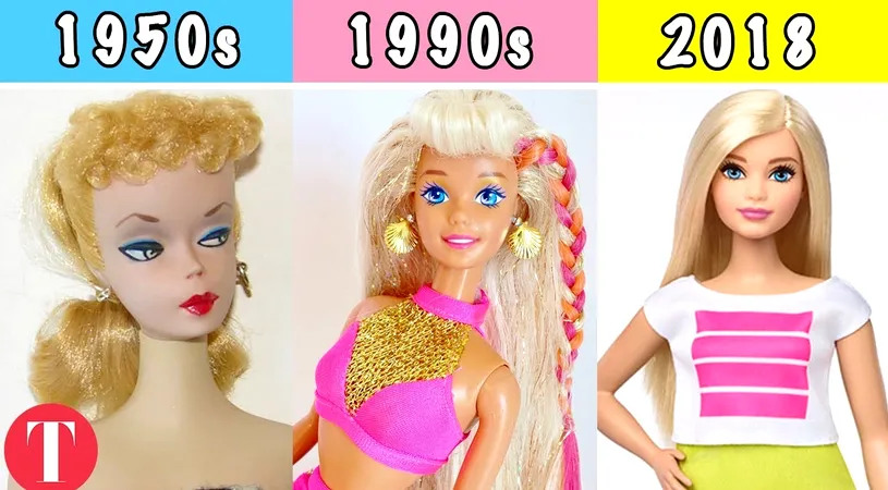 Barbie a implinit 60 de ani. Este, in continuare, cea mai celebra jucarie din toata lumea. Cum a luat nastere