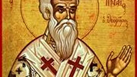Calendar ortodox 29 ianuarie. Rugăciune către Sfântul Ignatie Teoforul pentru iertarea păcatelor