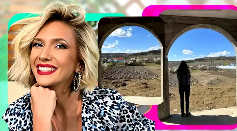 Adela Popescu și Radu Vâlcan, imagini superbe cu casa de la țară! Amenajările sunt aproape gata, iar rezultatul este fabulos