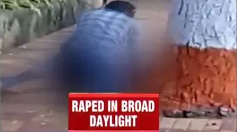 Viol in plina zi, pe trotuar! O tanara a fost siluita de un barbat in timp ce martorii filmau totul VIDEO