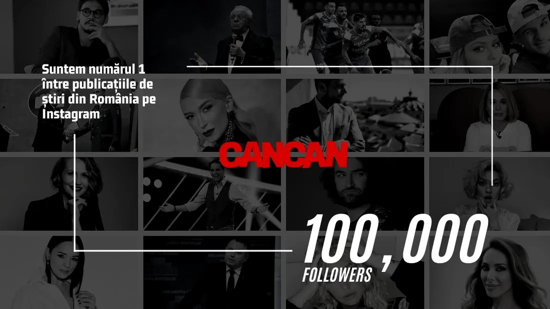 CANCAN, numărul 1 pe Instagram între publicațiile din România