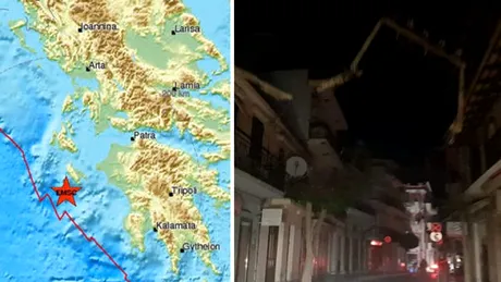 Cutremur de 4,8 grade, in apropiere de insula greceasca Zakynthos. Ce s-a intamplat