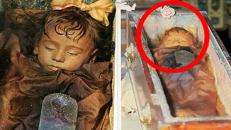 Fetita asta e moarta de 97 de ani. Cu toate astea, arata bine. Povestea ei e socanta VIDEO