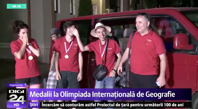 VIDEO! Patru elevi din Romania au luat medalii de AUR la Olimpiada Internationala de Georgrafie! Stirea asta chiar nu o sa o vezi la televizor!
