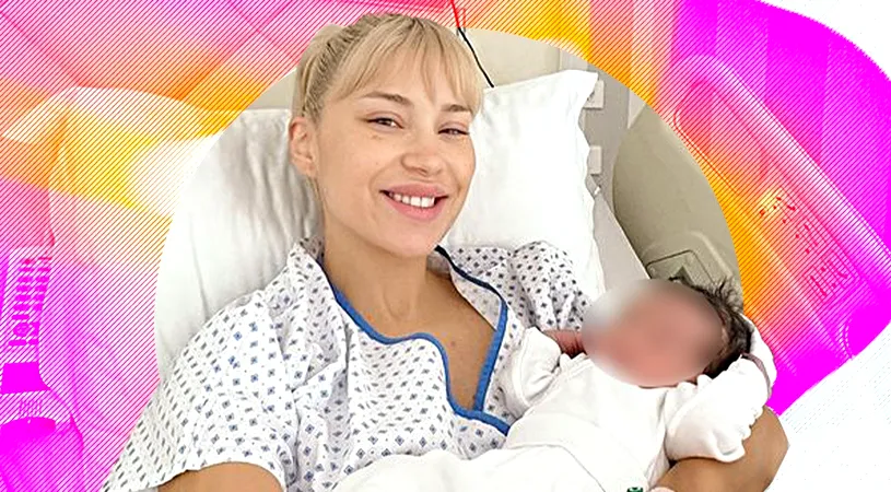 Alina Ceușan a născut! Ce mesaj emoționant a postat vedeta pentru fetița ei + Numele special pe care l-a ales