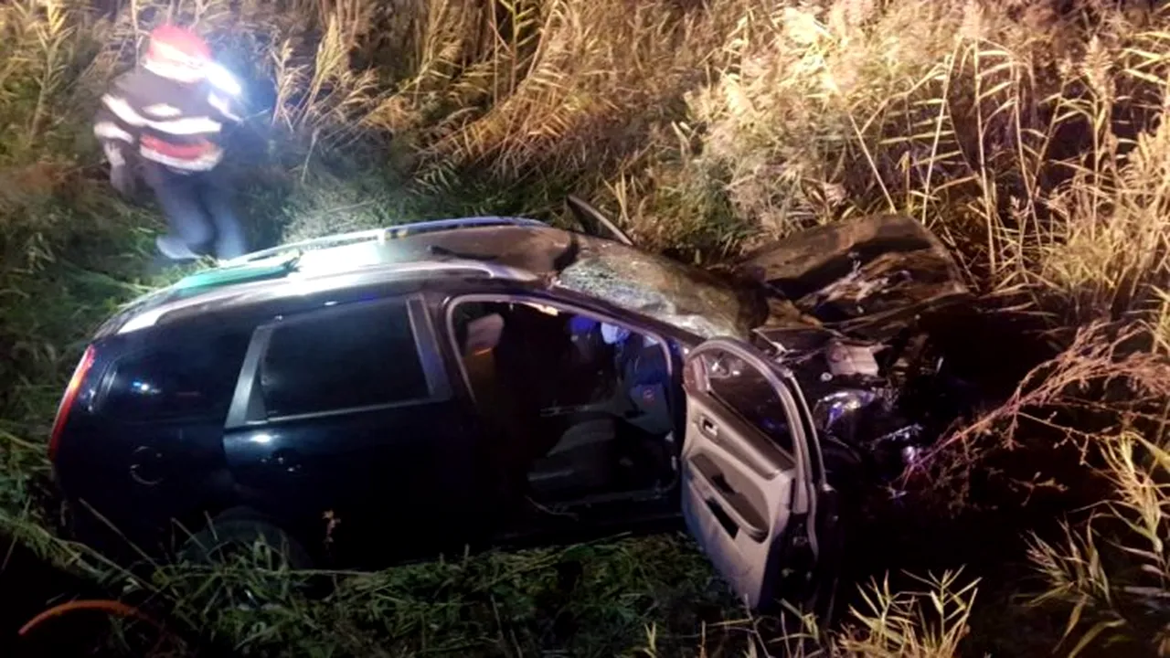 Accident teribil la iesirea din Aiud 