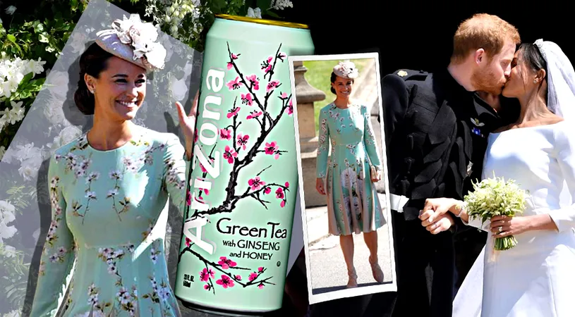 Pippa Middleton, ironizata din cauza rochiei pe care a purtat-o la nunta Printului Harry cu Meghan Markle! Cum a ales sa se imbrace sora Ducesei de Cambridge