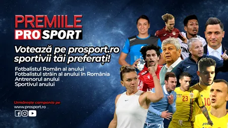 Premiile ProSport – Celebrăm valorile sportului românesc