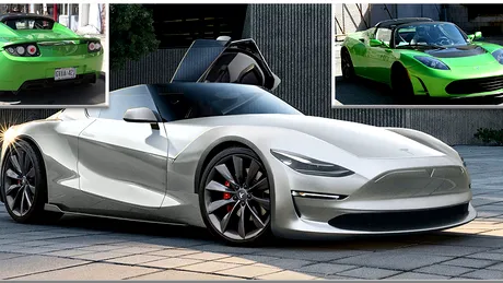 Tesla Roadster, masina care va dobori orice record in viteza! Cum arata masina care va aparea in 2019