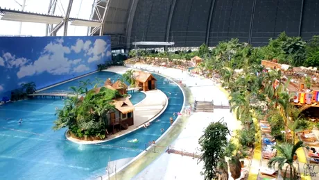 Cel mai tare parc acvatic din lume este ASTA! Cum arata locul din Germania care imita un resort tropical acoperit