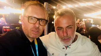 EXCLUSIV. Nicolae Voiculeț l-a cunoscut pe Gianluca Vacchi, la Neversea! Ce planuri are italianul