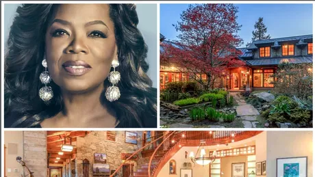 Oprah Winfrey si-a cumparat o cabanuta la munte! A platit 8,3 milioane de dolari pentru o casa din lemn care nici macar nu arata impresionant