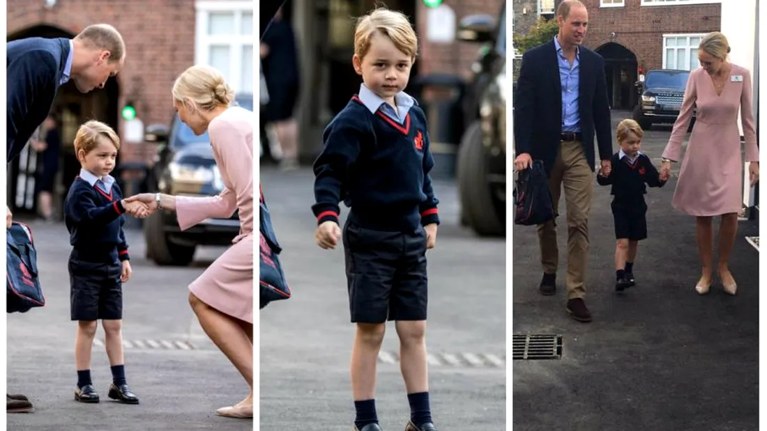 Kate Middleton si Printul William sunt in stare de soc! Ce s-a intamplat la scoala in care invata micutul George