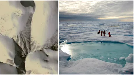 Obiect misterios in Antarctica! Ce au descoperit cu ajutorul unei camere de luat vederi. Infiorator VIDEO