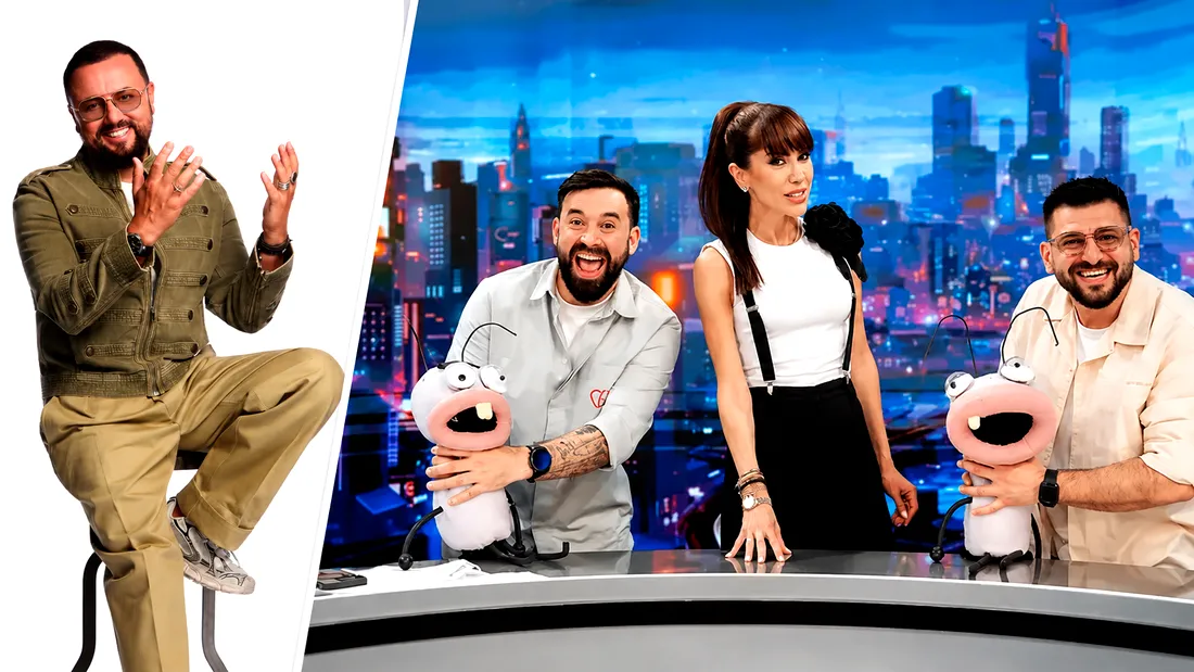 Mutare-bombă la Antena 1. Cătălin Măruță o înlocuiește pe Denise Rifai la „Furnicuțele”. Prima reacție a prezentatorului