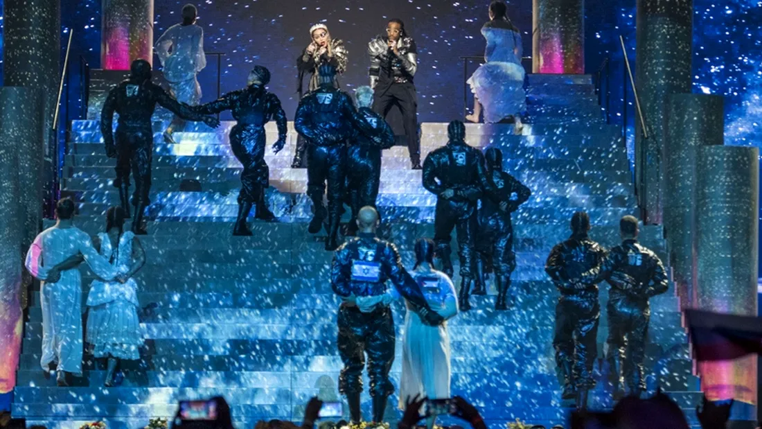 Madonna a infuriat lumea in finala Eurovision 2019. Gestul a fost aspru criticat VIDEO